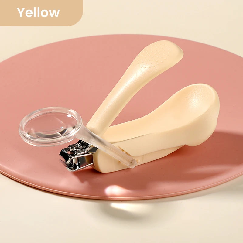 Safe & Easy Infant Nail Clippers with Magnifier - Perfect for Kids!