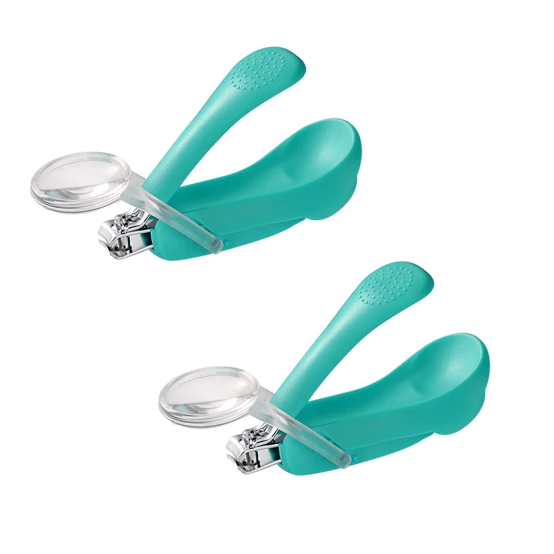 Safe & Easy Infant Nail Clippers with Magnifier - Perfect for Kids!