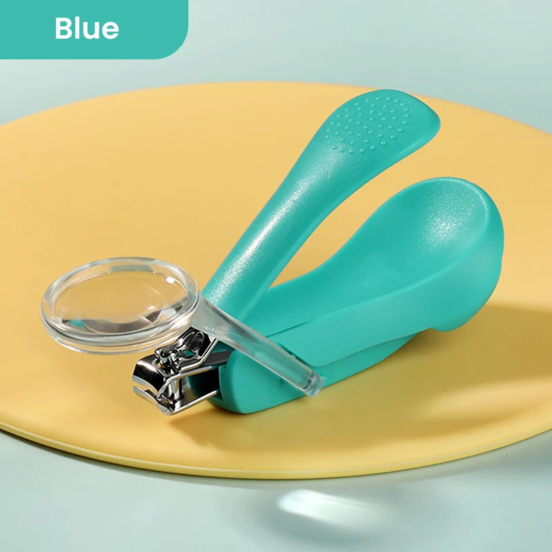 Safe & Easy Infant Nail Clippers with Magnifier - Perfect for Kids!