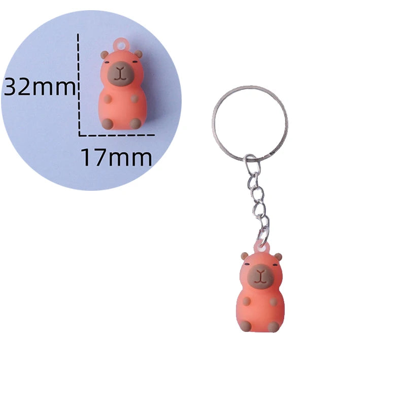 Color Change Roast Pig Pendants Keyrings for Women (Protective charm)